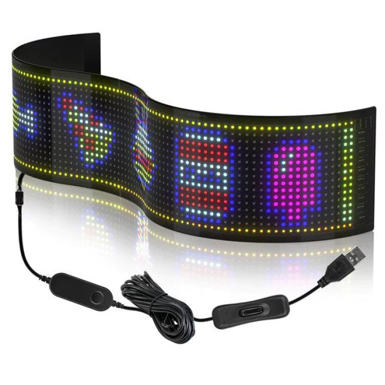 Fleksibelt LED Matrix Display